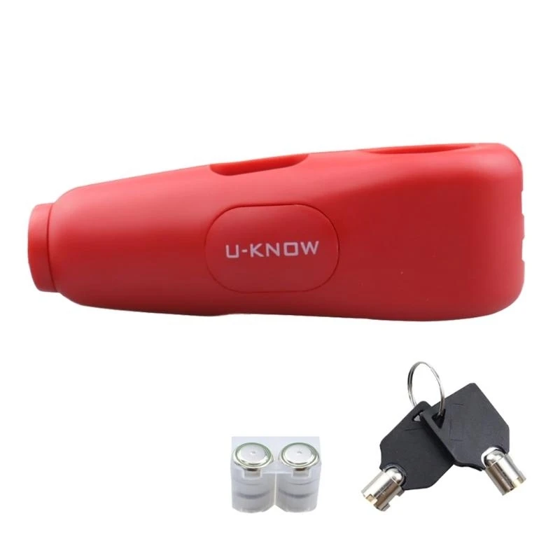 

ATV Handlebar Lock Scooter Grip Throttle Safe Anti-theft Accelerator Brake Lock