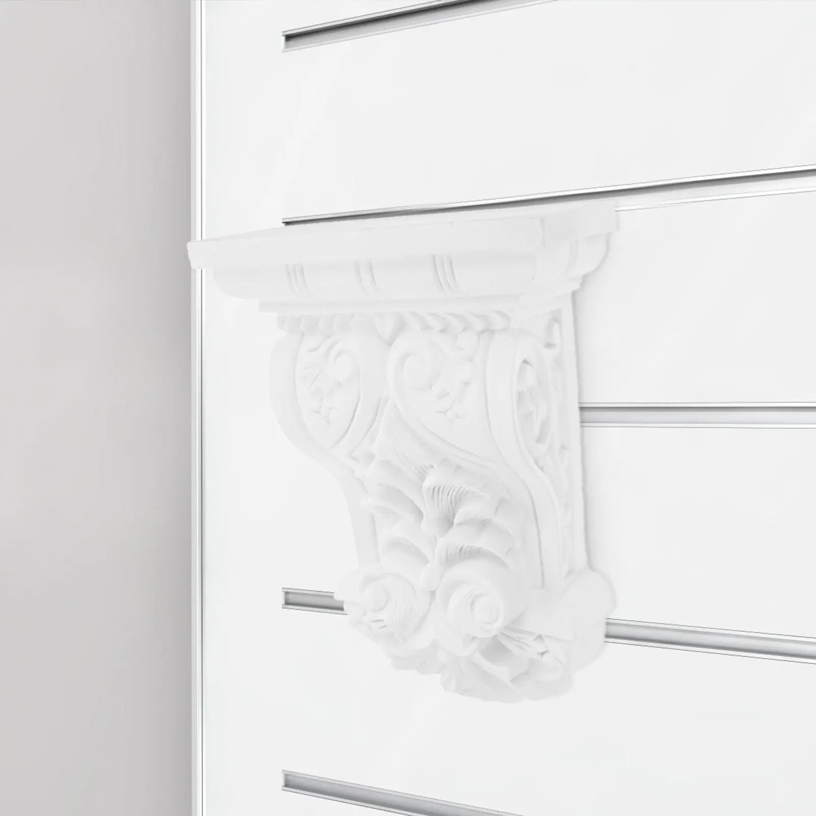 

Резные европейские консоли из АБС-пластика для декоративной отделки углов стен дома, в традиционном стиле