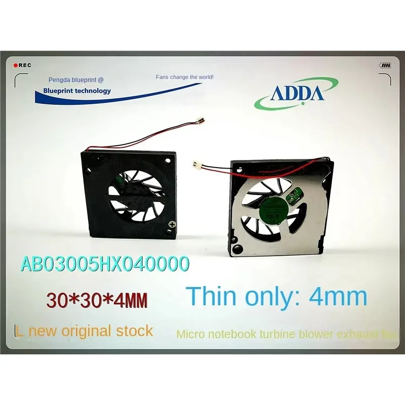 pa  3004 3cm 5V Ab03005hx Projection Cooling Equipment Notebook Turbo Blower Fan