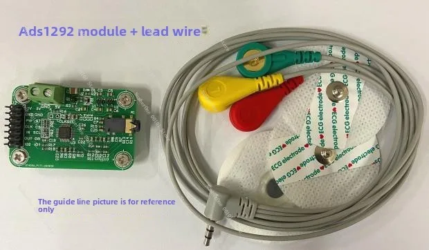 

ADS1292 Module + Lead Wire Front End ECG Respiratory Impedance