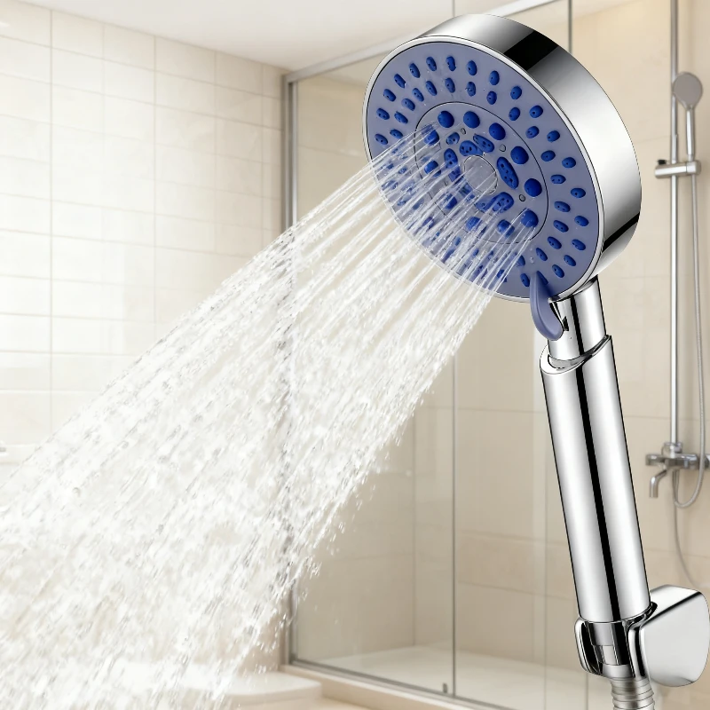 Ajustável grande chuveiro de água casa banheiro cabeça chuveiro multifuncional impulsionador cabeça chuveiro do banheiro acessórios ferramentas
