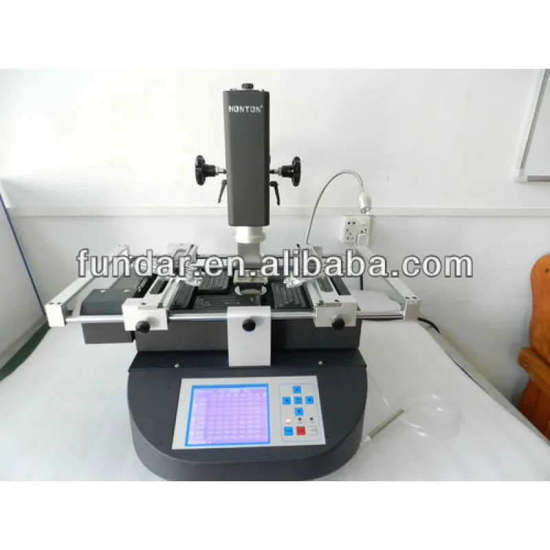 factory directly sale honton r490 touch screen 3 temperature zones bga rework equipment