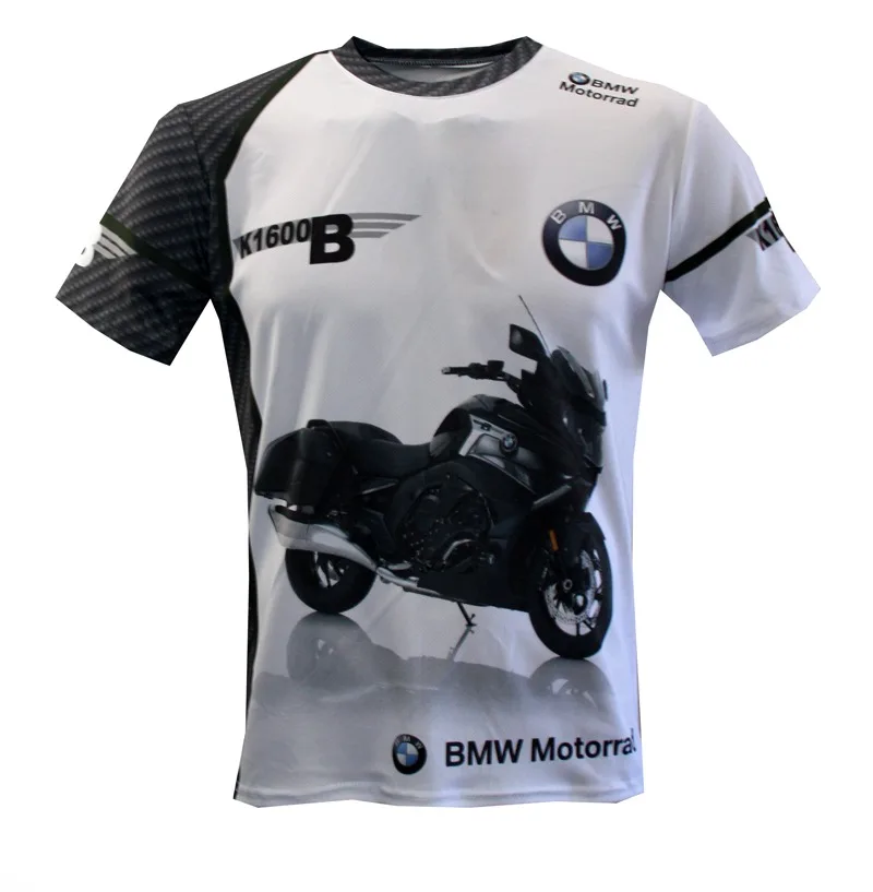 

2025 Summer BMW K1600B Motorcycle Men's Quick-Drying T-Shirt Cycling Suit Racing Suit Short Sleeve Casual Breathable Fashion Y2K