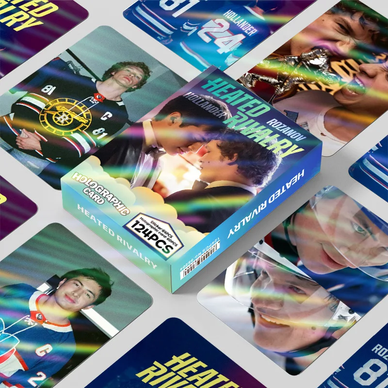 

124pcs Heated RIVALRY Photocards Stickers Kpop Merch Lomo Cards Set Fans Collection Cards Gifts