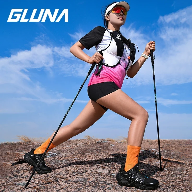 GLUNA FREGATA 2026 AIR 8L Unisex Travel Marathon Trail Running Hiking Cycling Backpacks with Dual Soft Water Bottles 81228