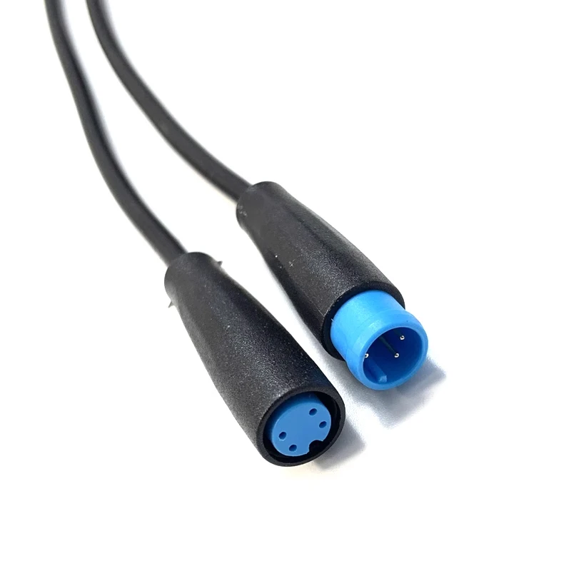 5/10/100 Sets M6/M8 Mini Ebike Display Connector Quick Plug Connecting Wires 2/3/4/5/6P Julet Sensor Connector With Cable 20CM