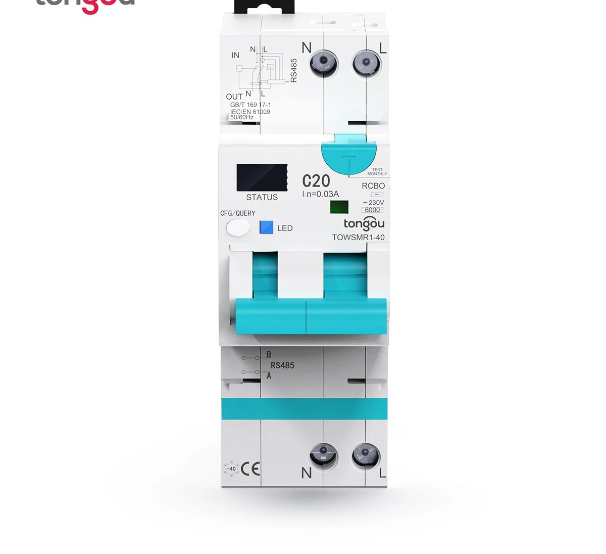 

WiFi Smart Circuit Breaker Air Switch Leakage Protection Wireless Remote Control Switch RCBO