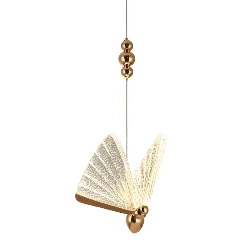 

Bedroom bedside small chandelier Internet celebrity light luxury living room TV sofa background wall bar corridor long line