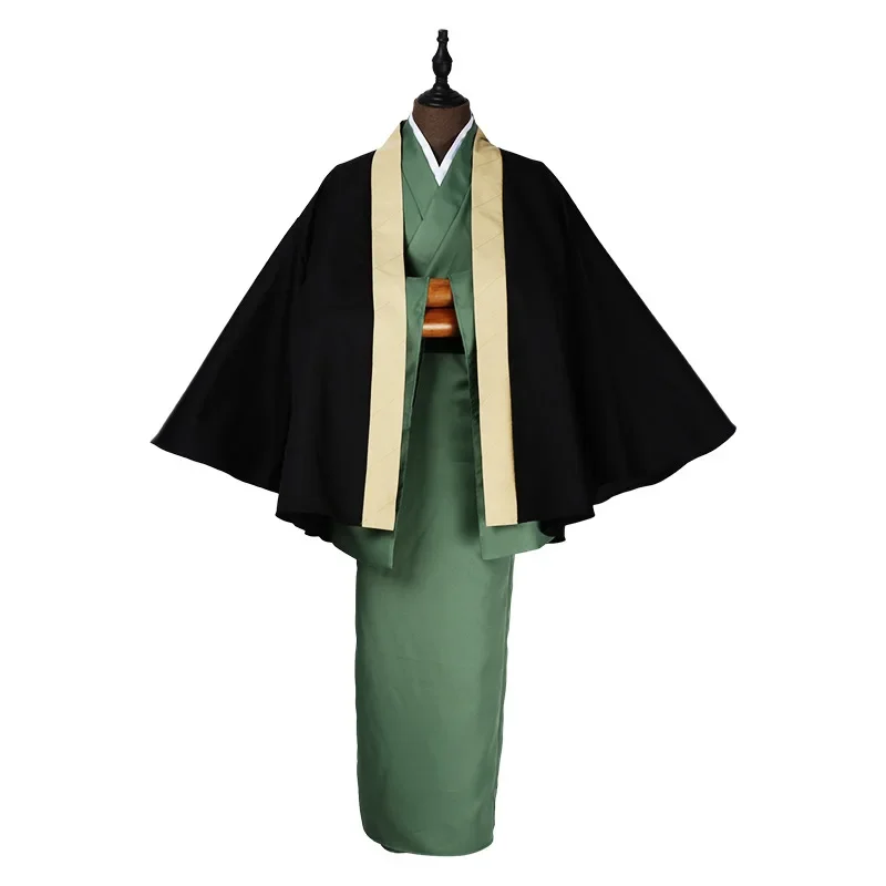 

Anime Bungo Stray Dogs Fukuzawa Yukichi Full Set Kimono Coat for Unisex Adult Halloween Cosplay Costume