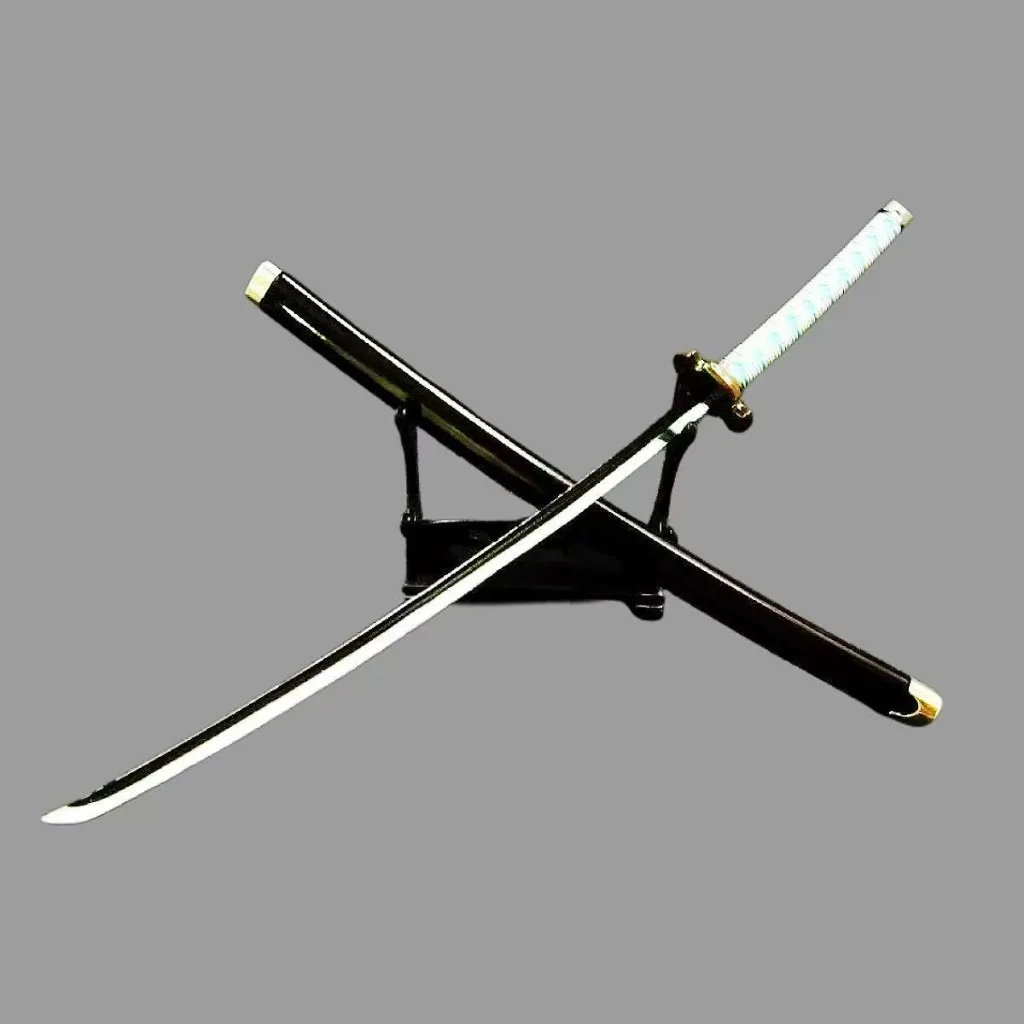 10inch 26cm Demon Slayer Multi Nichirin Katana Alloy Model Keychain Anime Safe Blade Replica Collectible Cosplay Gift