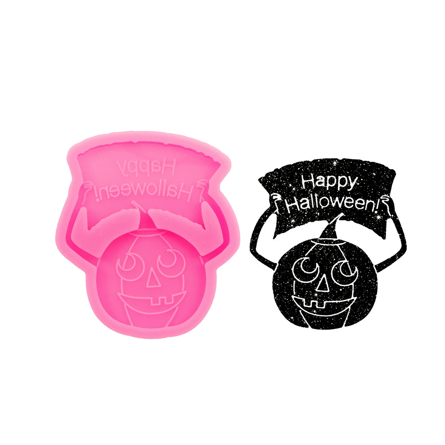 Pumpkin Silicone Mold for Gummy Chocolate Sugar Craft Clay Cake Baking Decorating Supplies