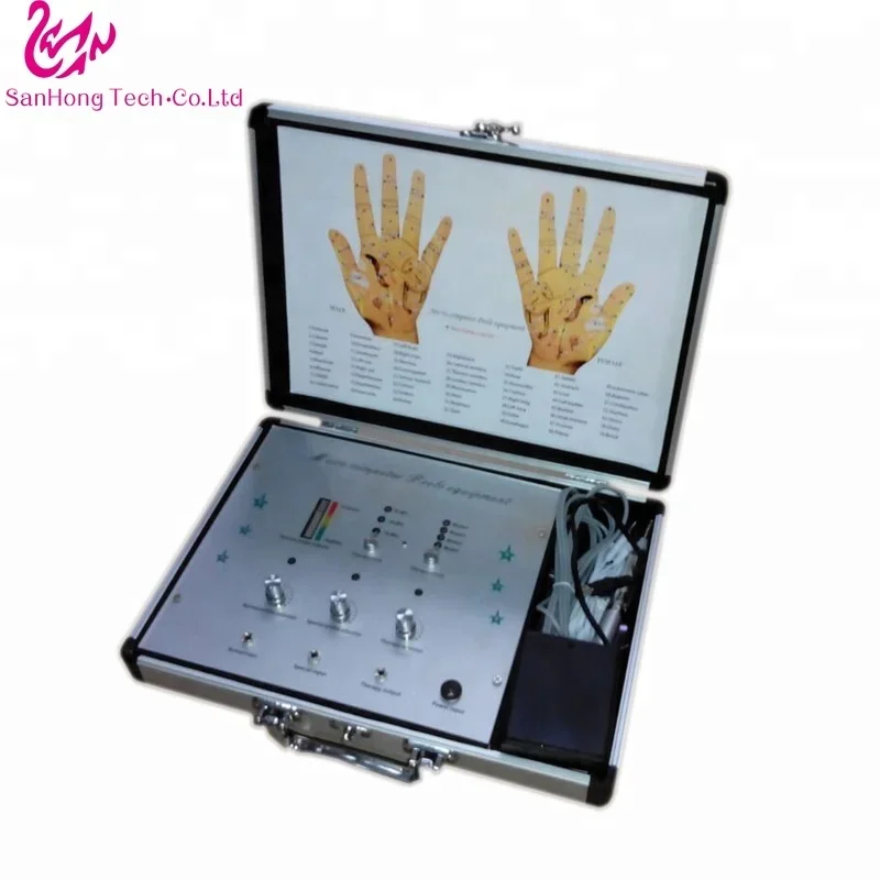 2022 Low frequency hand diagnosis massage machine magnetic therapy device free sping