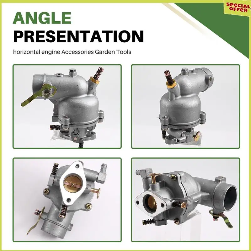 Kit de carburador de substituição a34r com junta forbriggs & stratton 390323 7hp 8hp 9hp acessórios de motor horizontal ferramentas de jardim