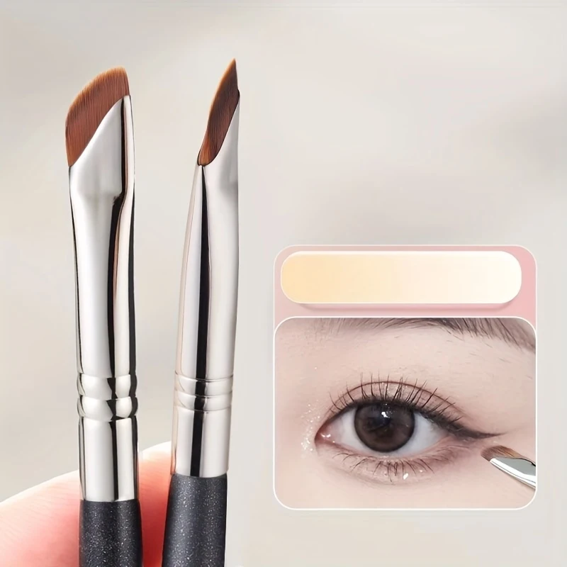 Sickle Eyeliner Brush Set Professional Makeup Brush Set, Eye Makeup Brush, Soft Bristles, Perfect For Professional Use
