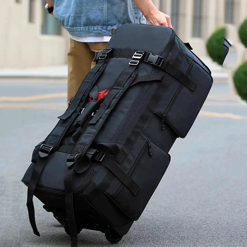 large-capacity-travel-bag-with-wheels-22-70-90in-foldable-travel-backpack-scalable-handbags-multi-functional-storage-luggage-bag