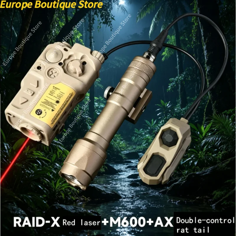 

Outdoor Game Tactical Module Adjustable Green Light Steady And Strobe Mode Battery Box Fits 20mm Rail For Toy
