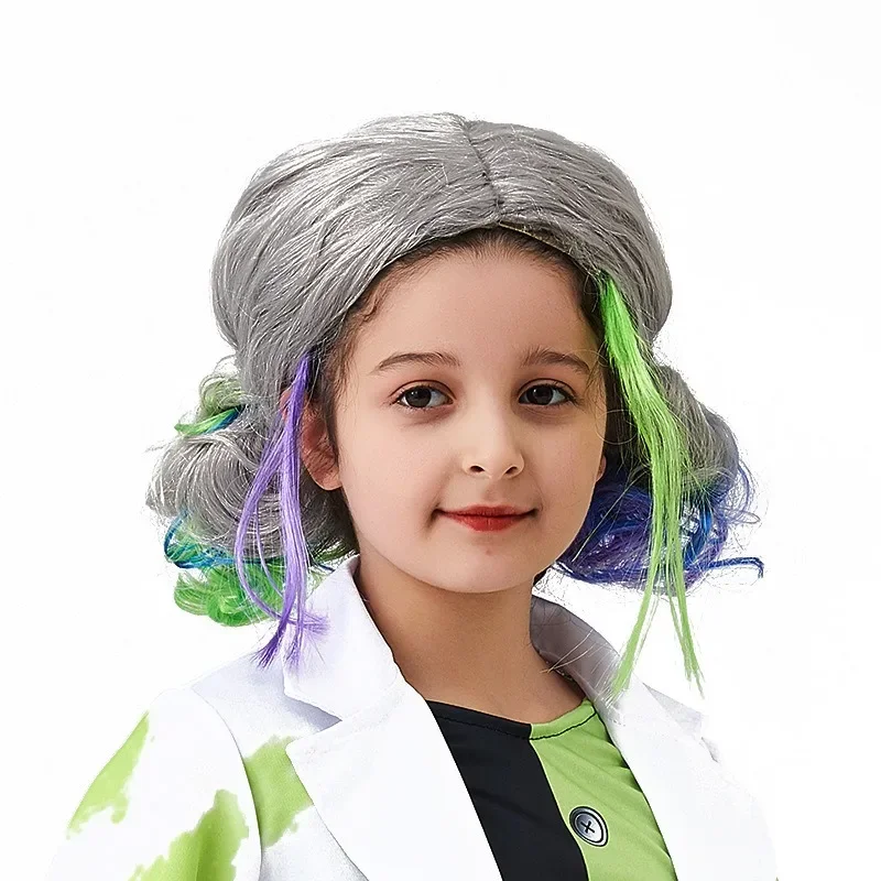 New Year\'s Day Cosplay Costume New Children\'s Professional Cos Suit Mad Scientist Performance Suit Kindergarten