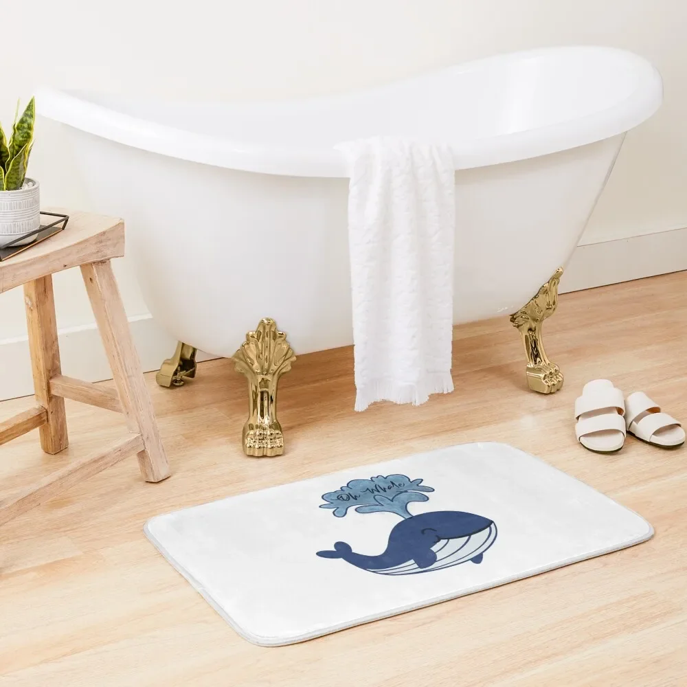 

Blue Whale Bath Mat Absorbent Carpet For Bathroom Rug Bathroom Mat