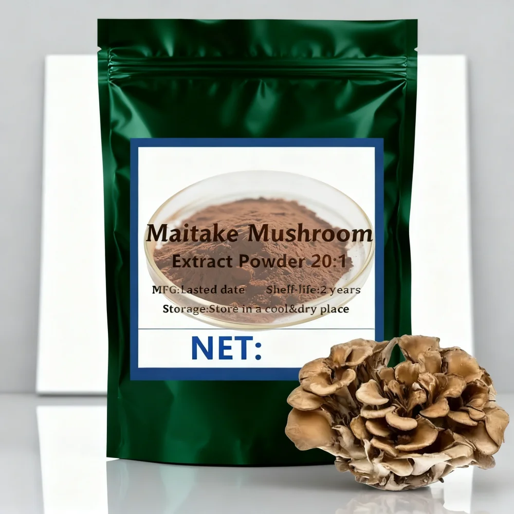 

Global Customized Proportion Maitake Extract 20:1 Out Packing Aluminum Foil Bag/New Product