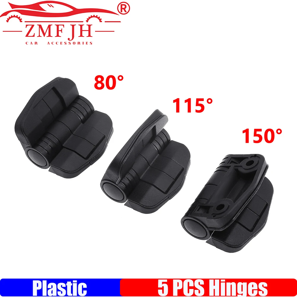 ZMFJH 5X Plastic Hinges Nylon Folding Hinge For Electric Box Cabinet Welding Machine Flip Industrial Box Door Bearing Butt Hinge