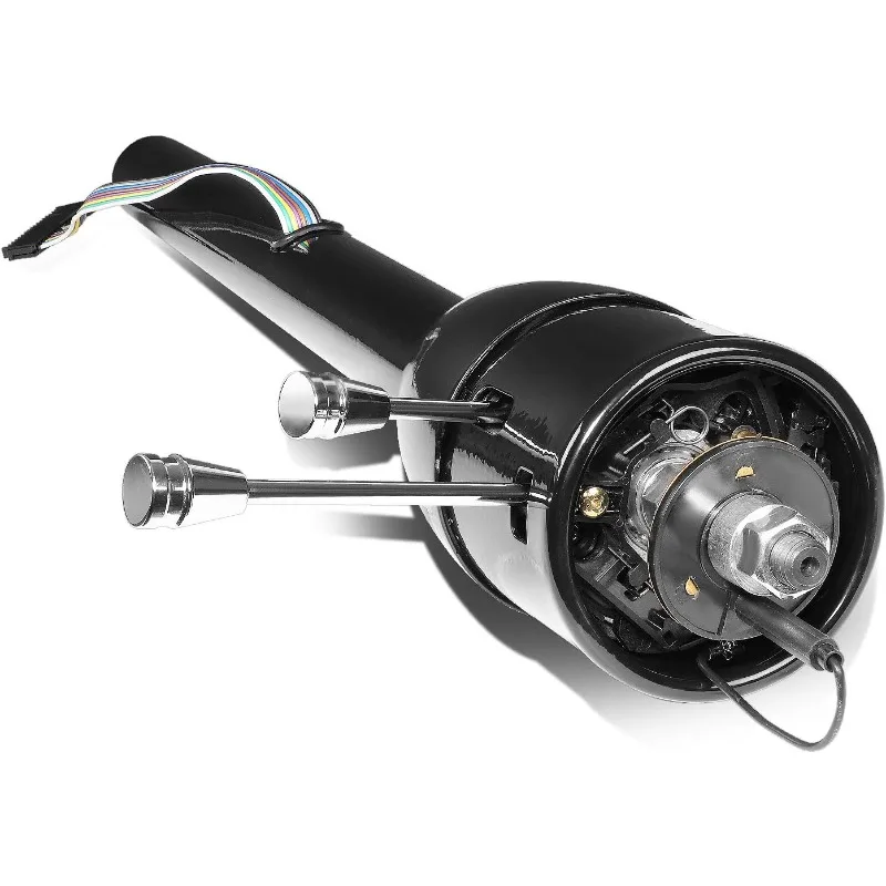 

Auto Dynasty Hot Rod 32 Inches Tilt MT Manual Style Steering Floor Mounted Shifter Compatible