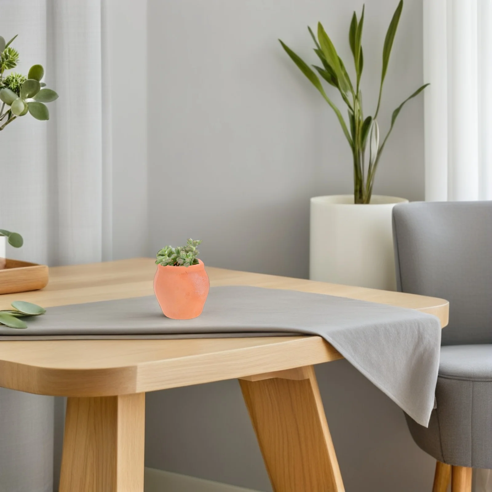 

6pcs Mini Succulent Flower Pots Clay Terracotta Planter Large Medium Size Nursery Garden Outdoor Safe Root Protection