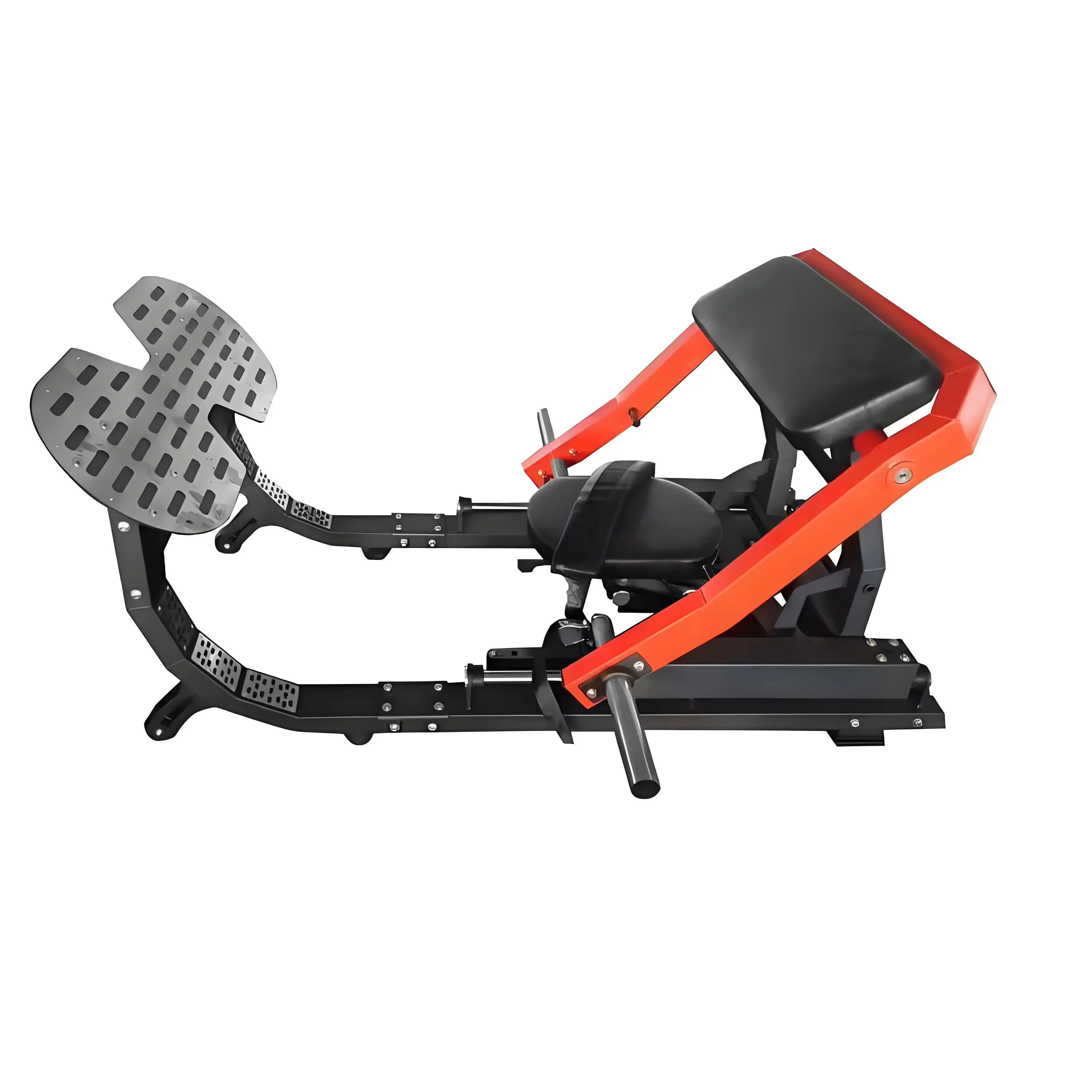 Adjustable Steel Plate Loaded Hip Thrust Machine Leg Press Bench Press Trainer Multi Hip Glute Drive Bridge Commercial Home Use