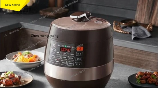 M138 Electric Pressure Cooker Large Capacity Household Double Pot Multi-Function Porridge Cooking Pressure Cooker