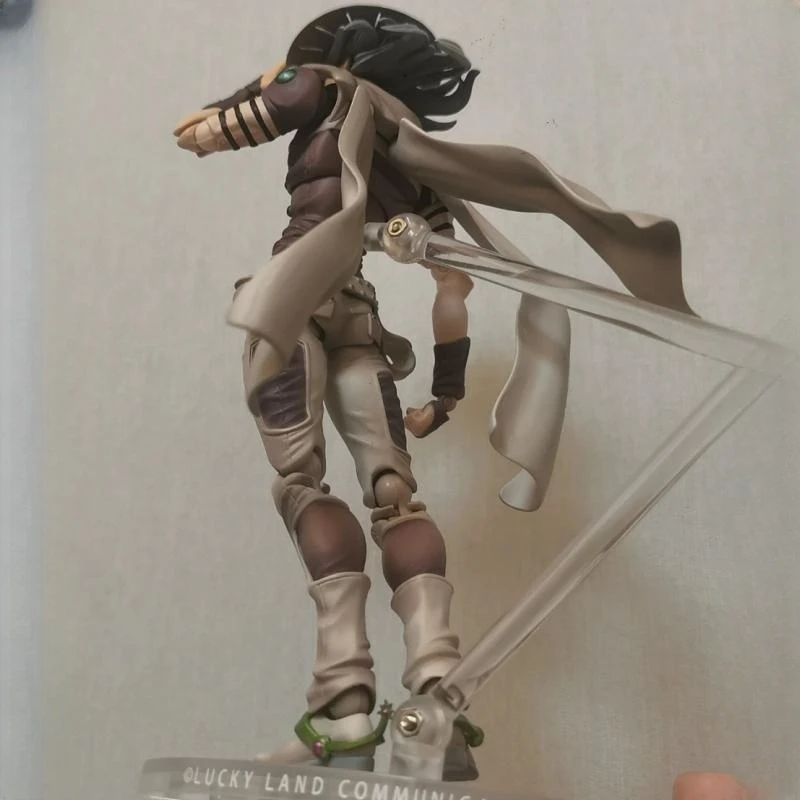 Original Medicos  Jojo'S Bizarre Adventure Steel Ball Run Gyro·Zeppeli Mobile Figurine Desktop Ornament Birthday Christmas Gift