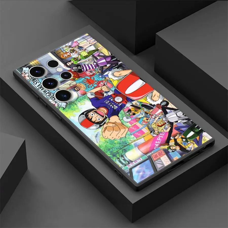 حافظة لهاتف سامسونج جالاكسي S21 FE S20 S25 Edge S23 Ultra S24 Plus OneS-PieceS Luffy