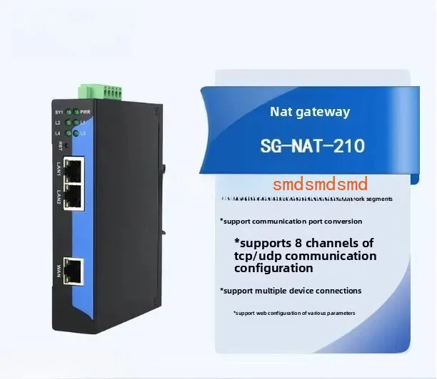 NAT Gateway Mapping Module Network Coupler PLC Cross Segment Network Internet Protocol Address Modification Converter
