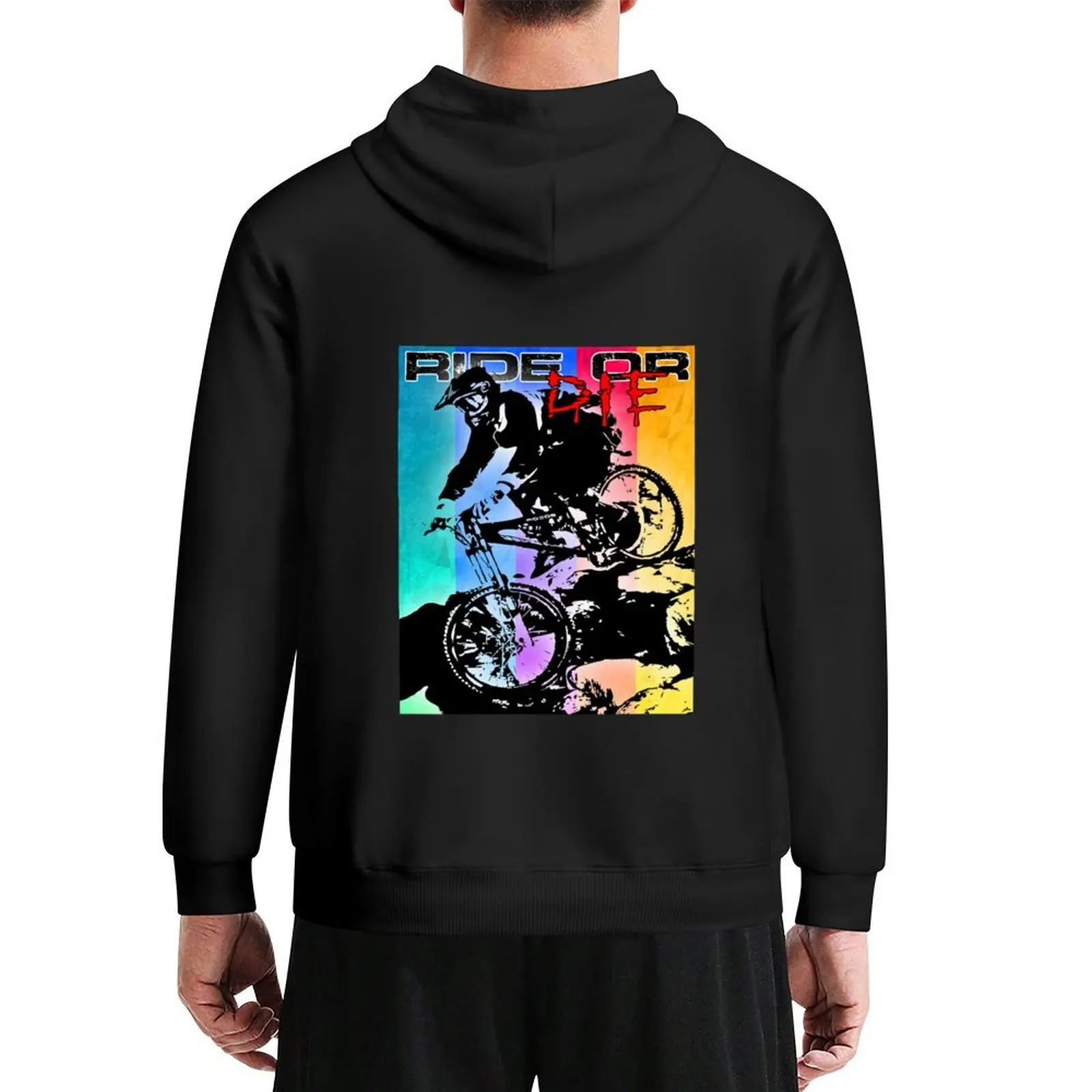 

ride or die MTB Hoodie fashion men men's clothes anime clothing men's clothing hoodie