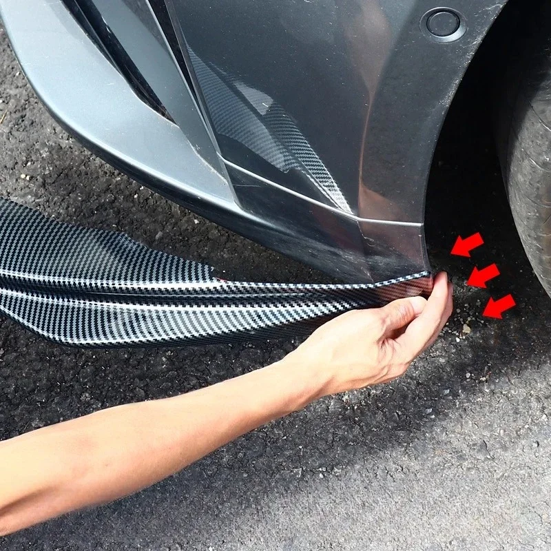 

Для ZEEKR 001, передняя планка, полоса для предотвращения столкновений, передняя наклейка для губ, лопата, угловая сумка, модификация лица