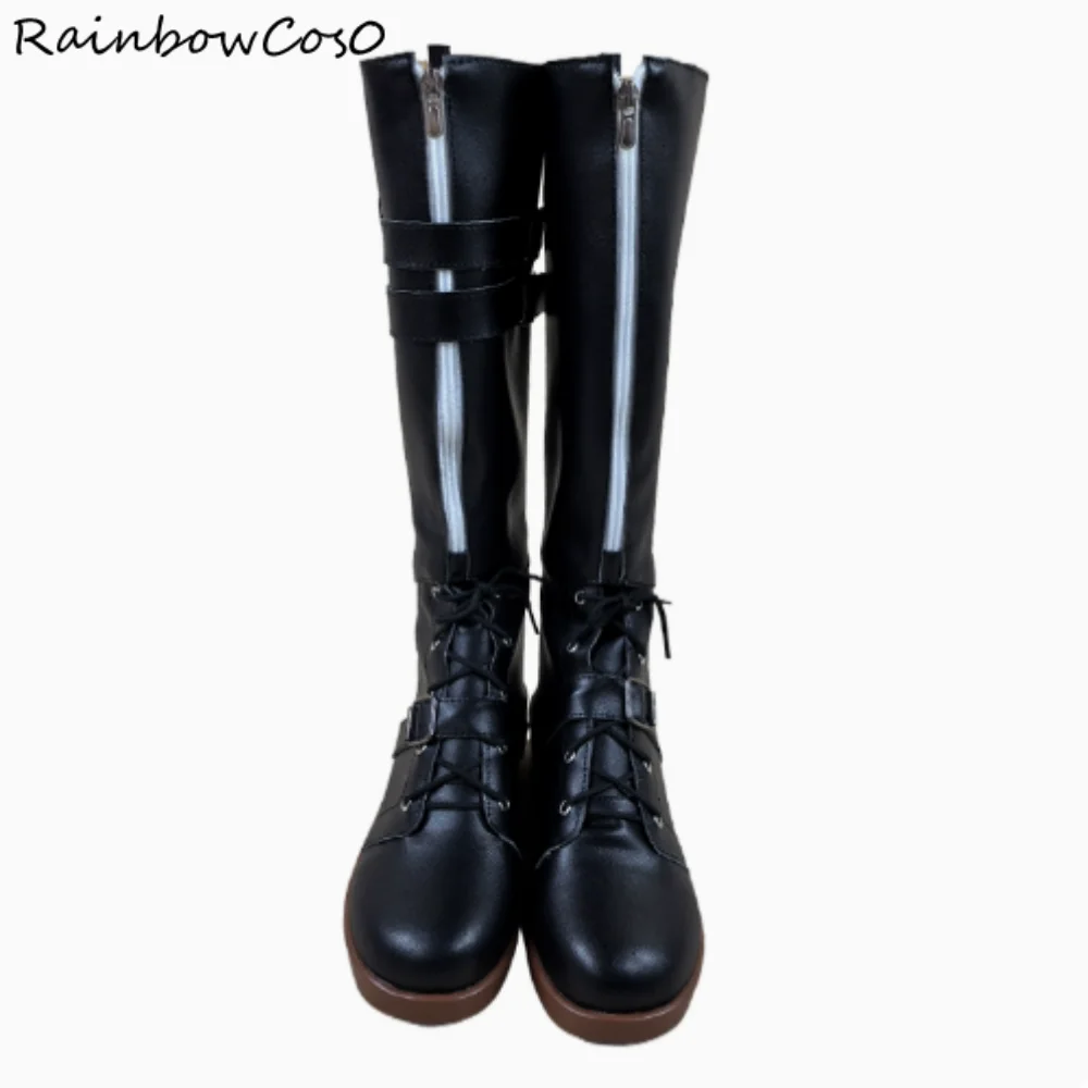 أحذية Mon3tr M3 الفرسان التأثيرية أحذية لعبة أنيمي حفلة الهالوين RainbowCos0 W4759