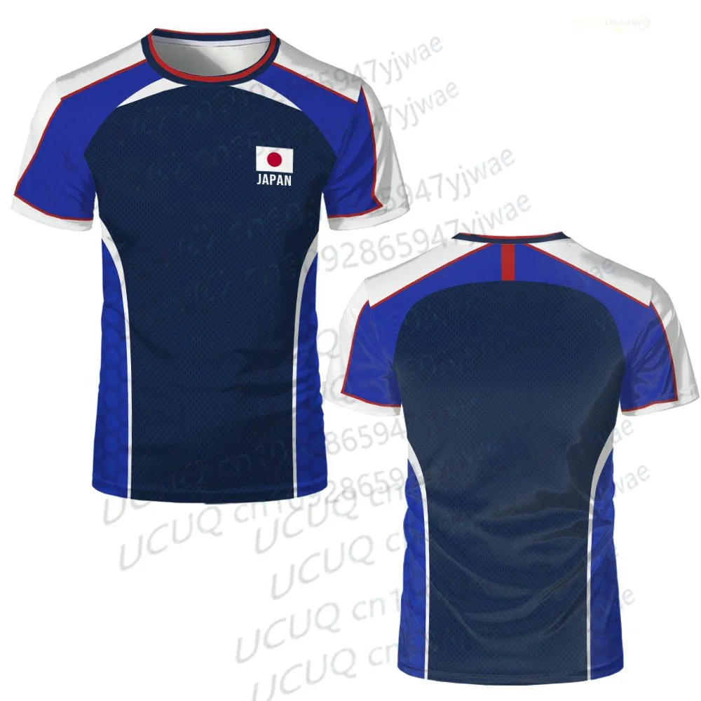 Summer Men's Women's Anime Captain Tsubasa Jersey Breathable Quick-drying Sports T-shirt For Kid Short Sleeve Casual Tops