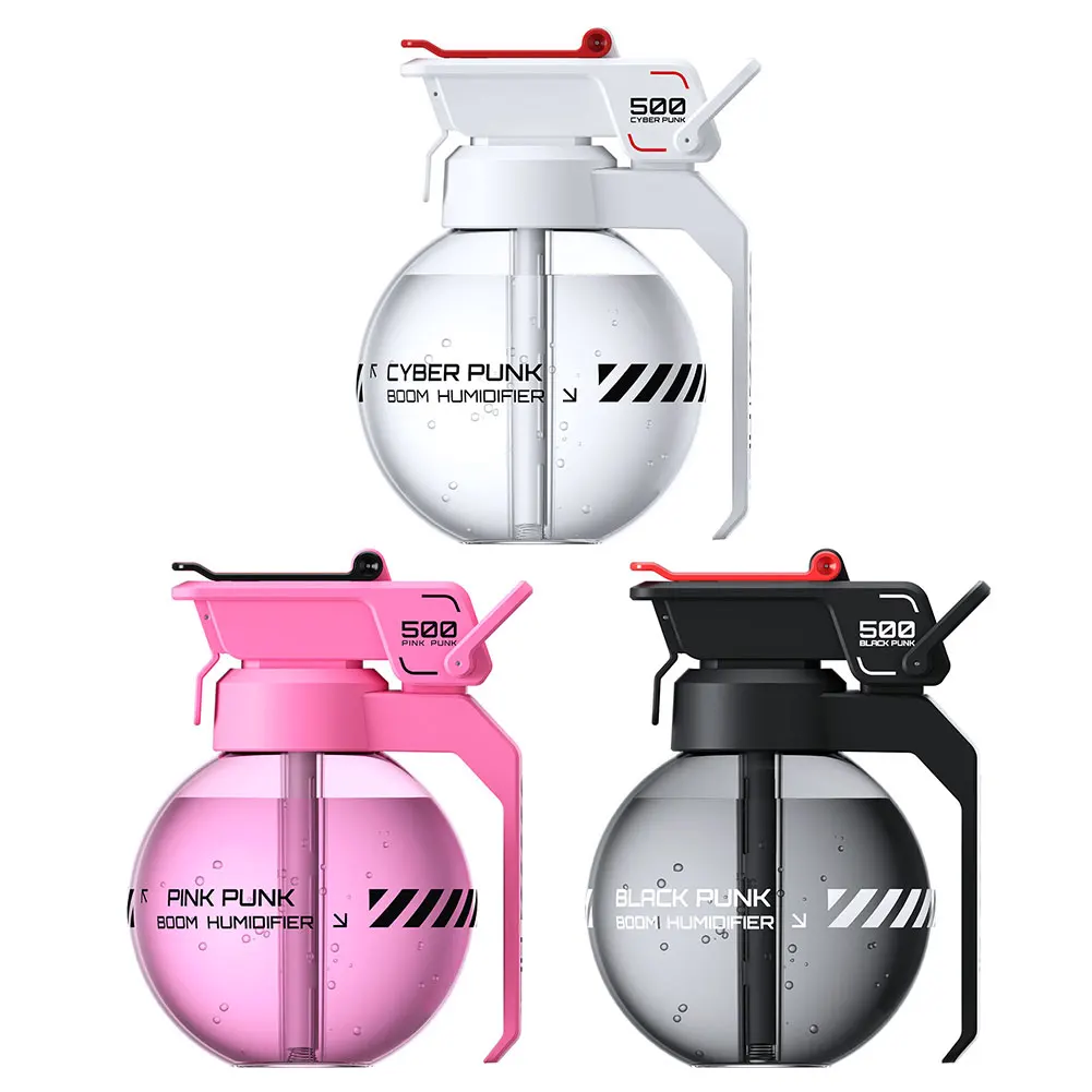 手榴弾エッセンシャルオイルディフューザークールミスト加湿器エアディフューザー加湿器寝室ホームオフィスクリエイティブギフト