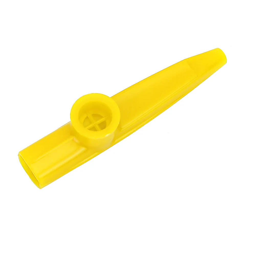 Kazoo-instrument, mini-kazoos, plastic kazoo, draagbare mini-kazoo, kazoo als ukelele- of gitaaraccessoire, eenvoudig te leren muziekinstrument.