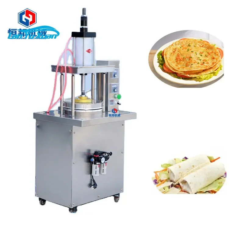 

Hengbang Machinery Fully Automatic Hydraulic Dough Press Machine Bread Baking Maker Machine