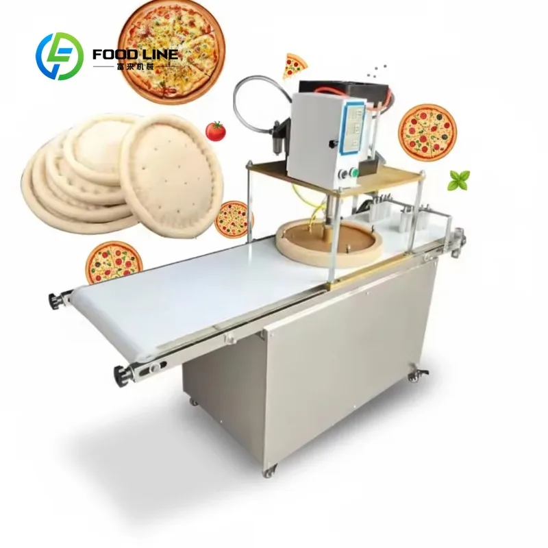 Customized Commercial Tortilla Press Pizza Dough Sheeter Roti Chapati Maker, 5-40cm Adjustable Dough Roller