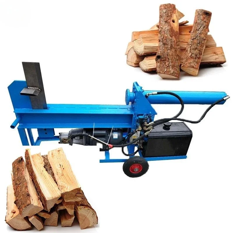 Log Splitter Hydraulic Wood Cutter Firewood Processor Splitting Machine Electric Motor Automatic Wood Fire 45 Ton Provided SHARE