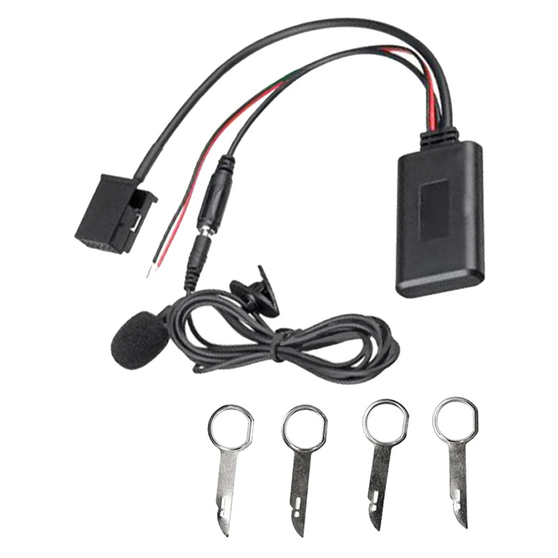 

Aux-кабель Bluetooth адаптер USB 5,0 музыкальный плеер аудио адаптер для Ford 6000CD микрофон гарнитура
