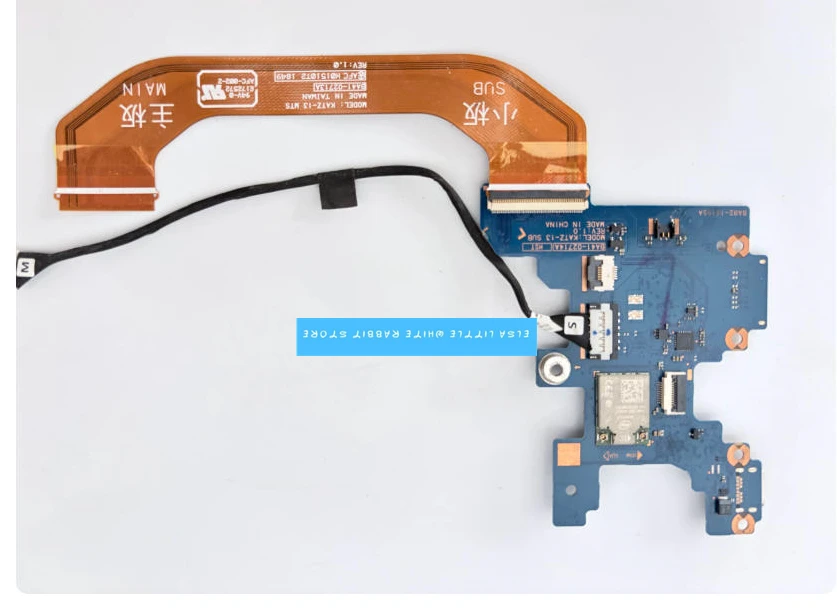 FOR Samsung NP930MBE Type-C SD CARD READER WIFI BOARD W CABLE BA41-02714A