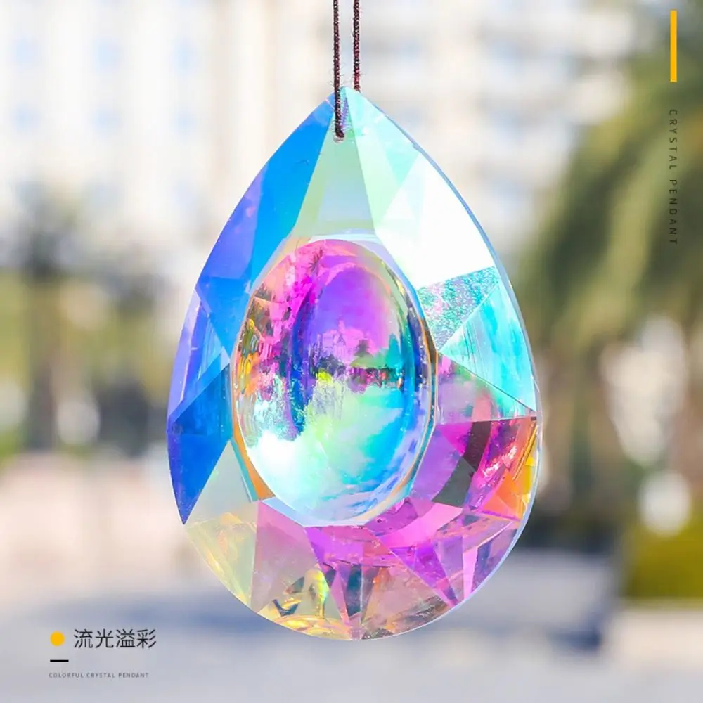 

Beautiful Garden Prism Hanging Rainbow Makers Window Decor Home Decor Crystal Pendant Sun Catcher Car Pendant Delicate Gift