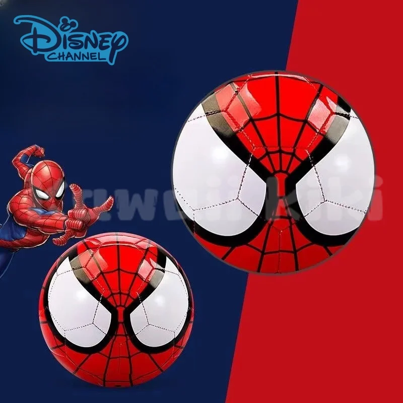 

New Disney Spider-Man Football Ball Number 3 5 Student Football Campus Training Game PVC Football Children's Birthday Gift Toy