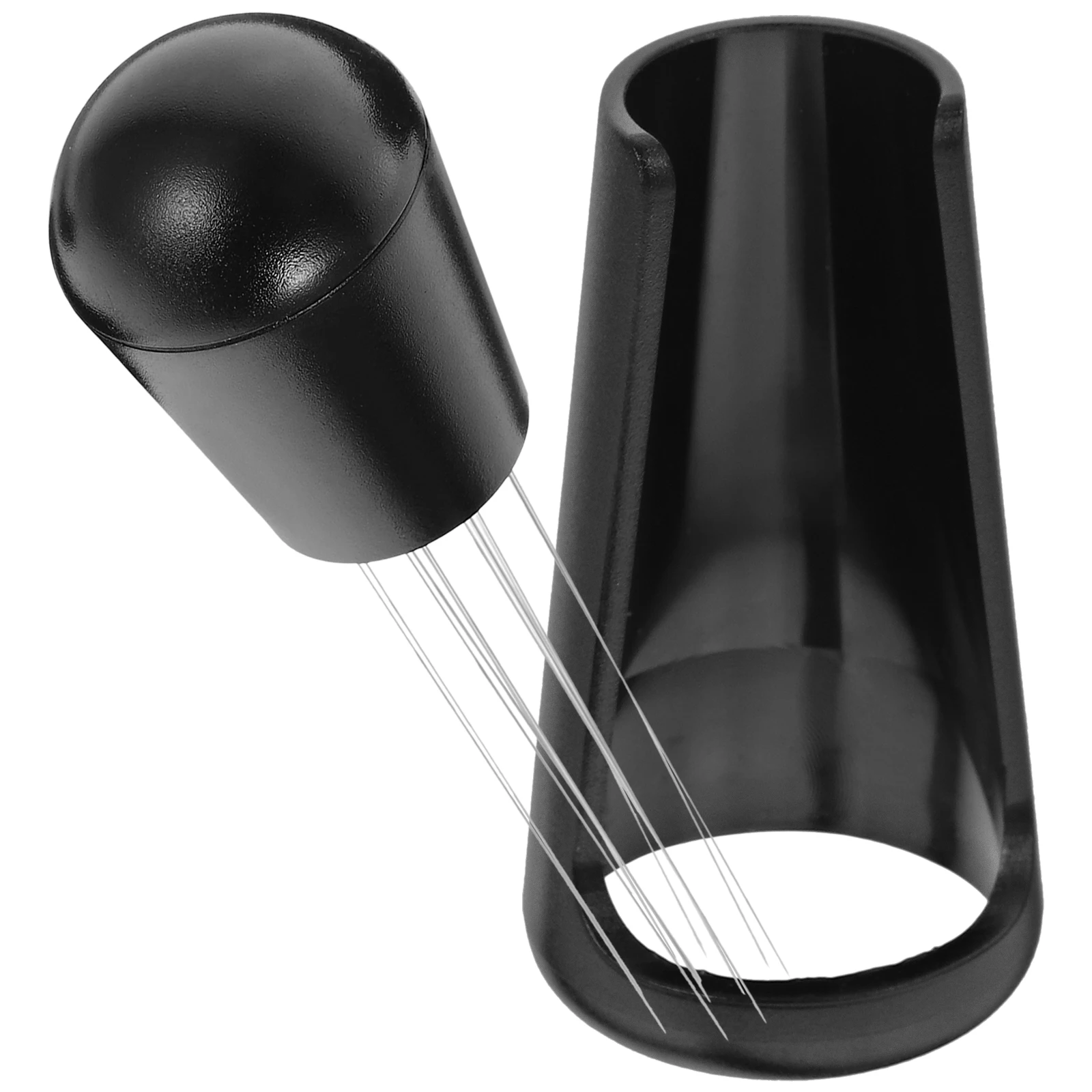 

Coffee Stirrer Stainless Steel Powder Needle for Espresso Machine Home Café Shop Lightweight Plastic Mixing Tool