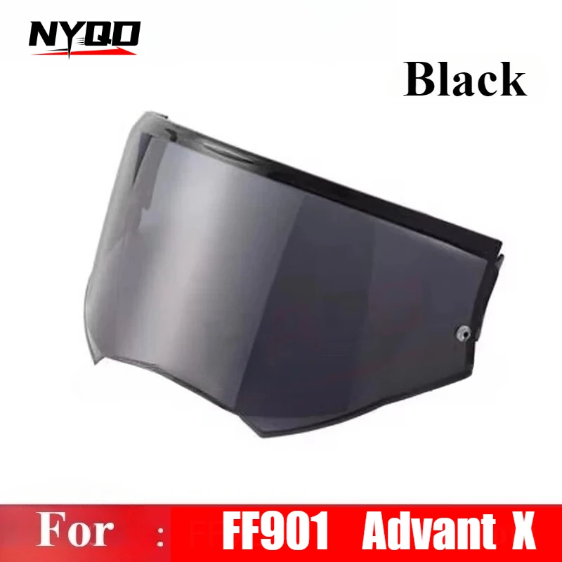 FF901 Helmet Visor For LS2 Advant X Carbon Fiber Helmets 4 Colors Lens Windshield Anti-fog Sticker Accessories