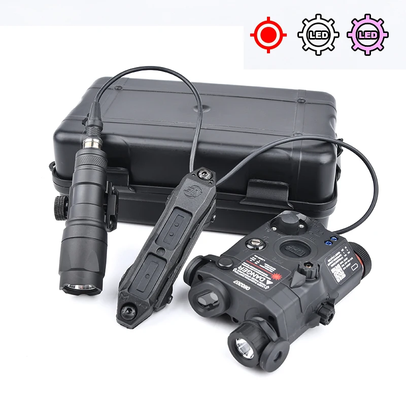 WADSN PEQ15 interruptor remoto táctico Dual Control riel 20mm - imagen 2