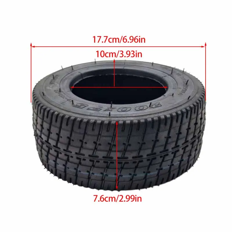 High Quality 8 Inch 200x75 Mini Electric Scooter Tire 200*75 Inner Tube Outer Tyre Wide Inflation Wheel Tyre