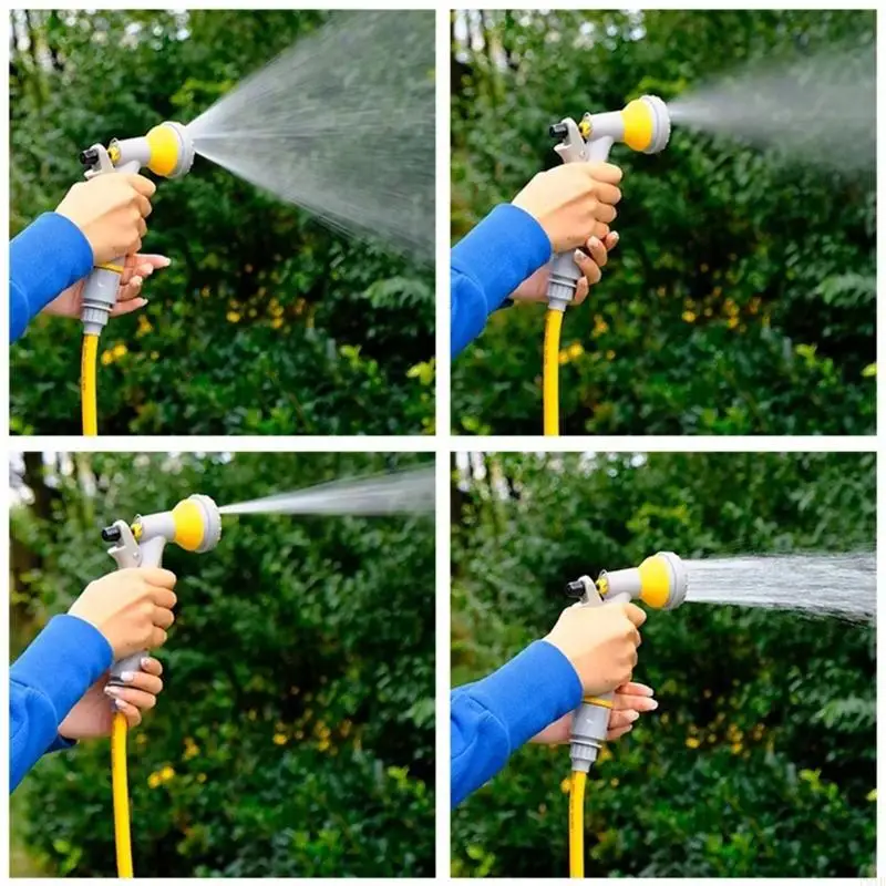 لفة خرطوم حديقة قابلة للنقل مع مادة PVC رفيعة قابلة للسحب لسهولة التخزين والاستخدام الخارجي P9YB #4