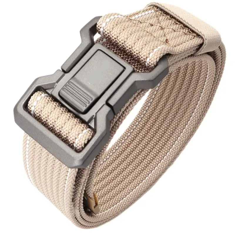 

R1WE мужской боевой ремень с дышащими металлическими пряжками, регулируемая длина, пояс для охоты, кемпинга, поясной аксессуар